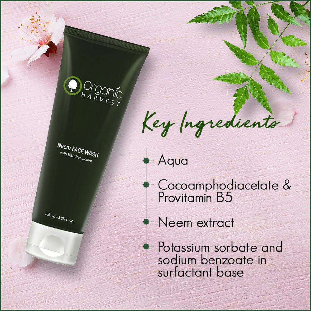 Organic Harvest Face Wash