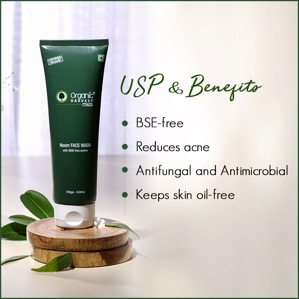 Organic Harvest Face Wash