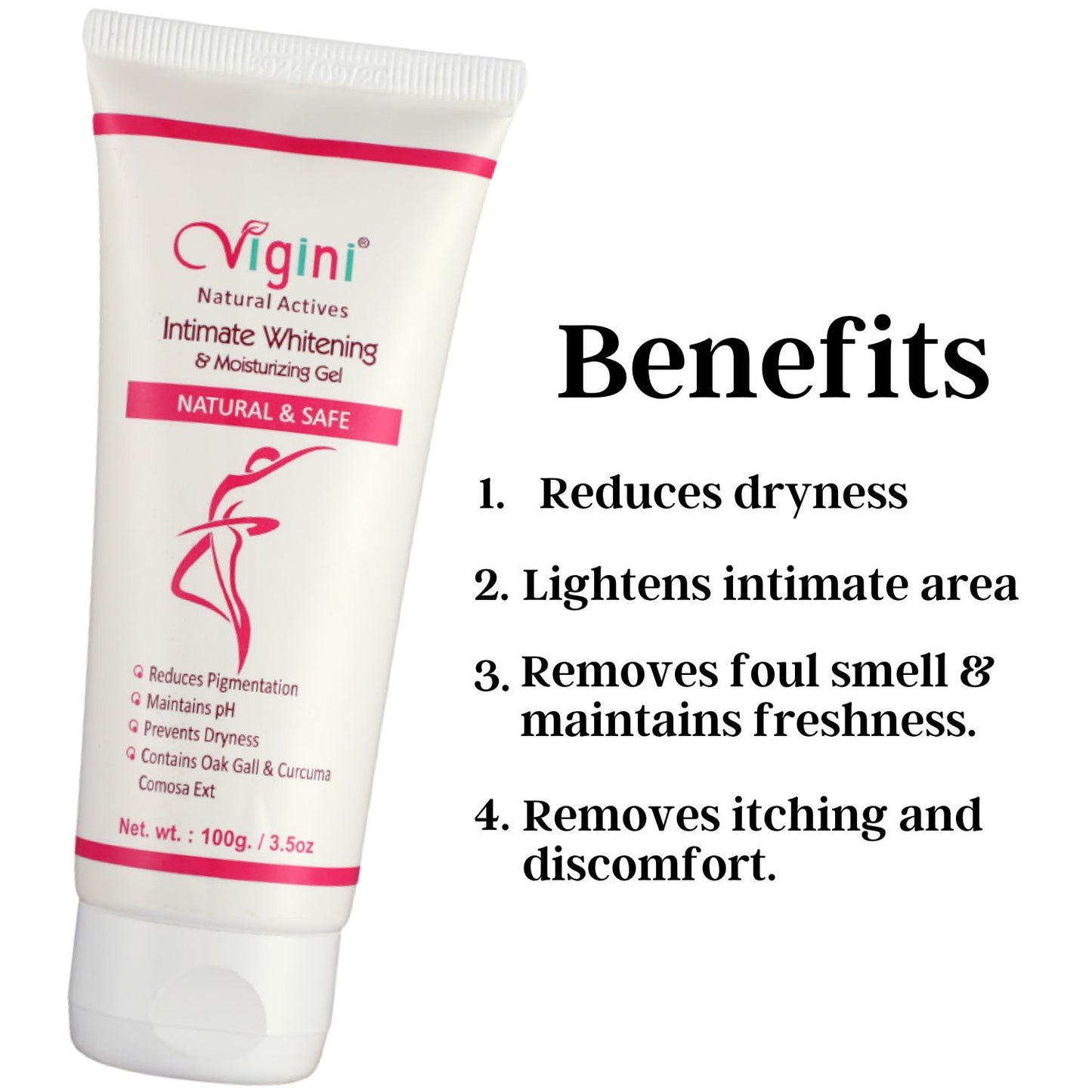 Intimate Lightening Whitening Tightening Feminine Hygiene Vaginal Moisturizing Water Based Gel Girls Women 100g
