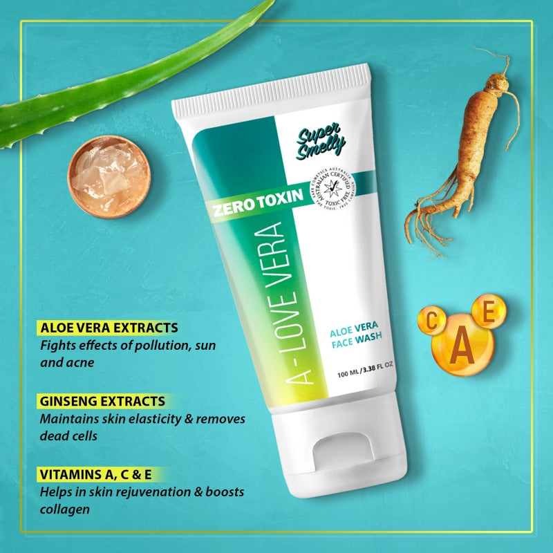 Super Smelly Aloe Vera Face Wash