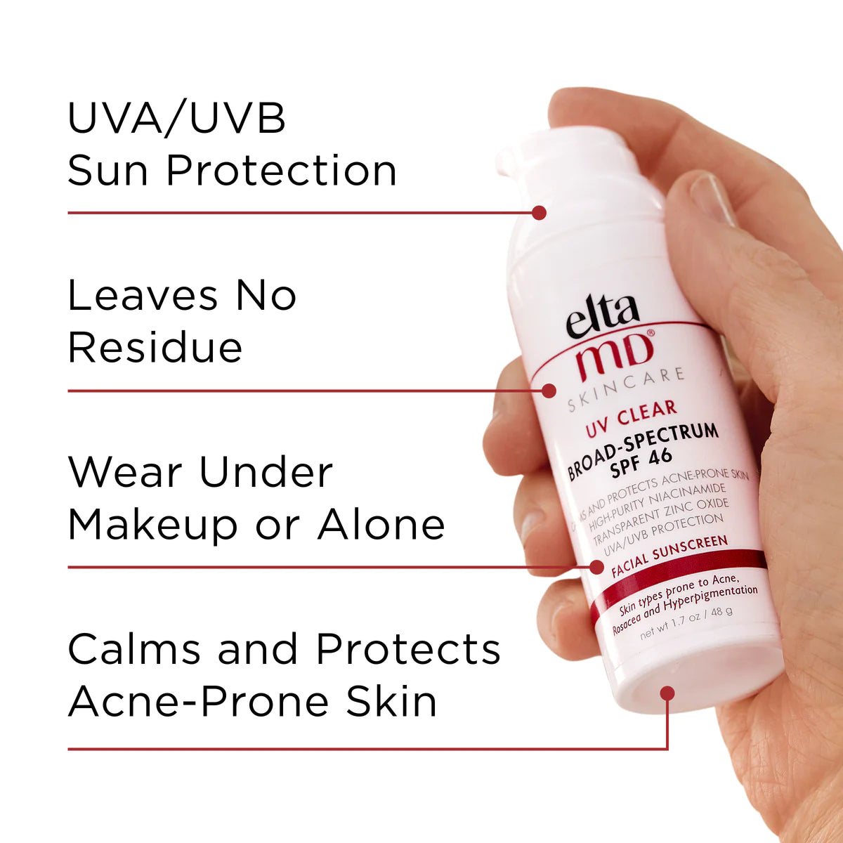 EltaMD UV Clear Broad-Spectrum SPF 46 - 1.7 oz