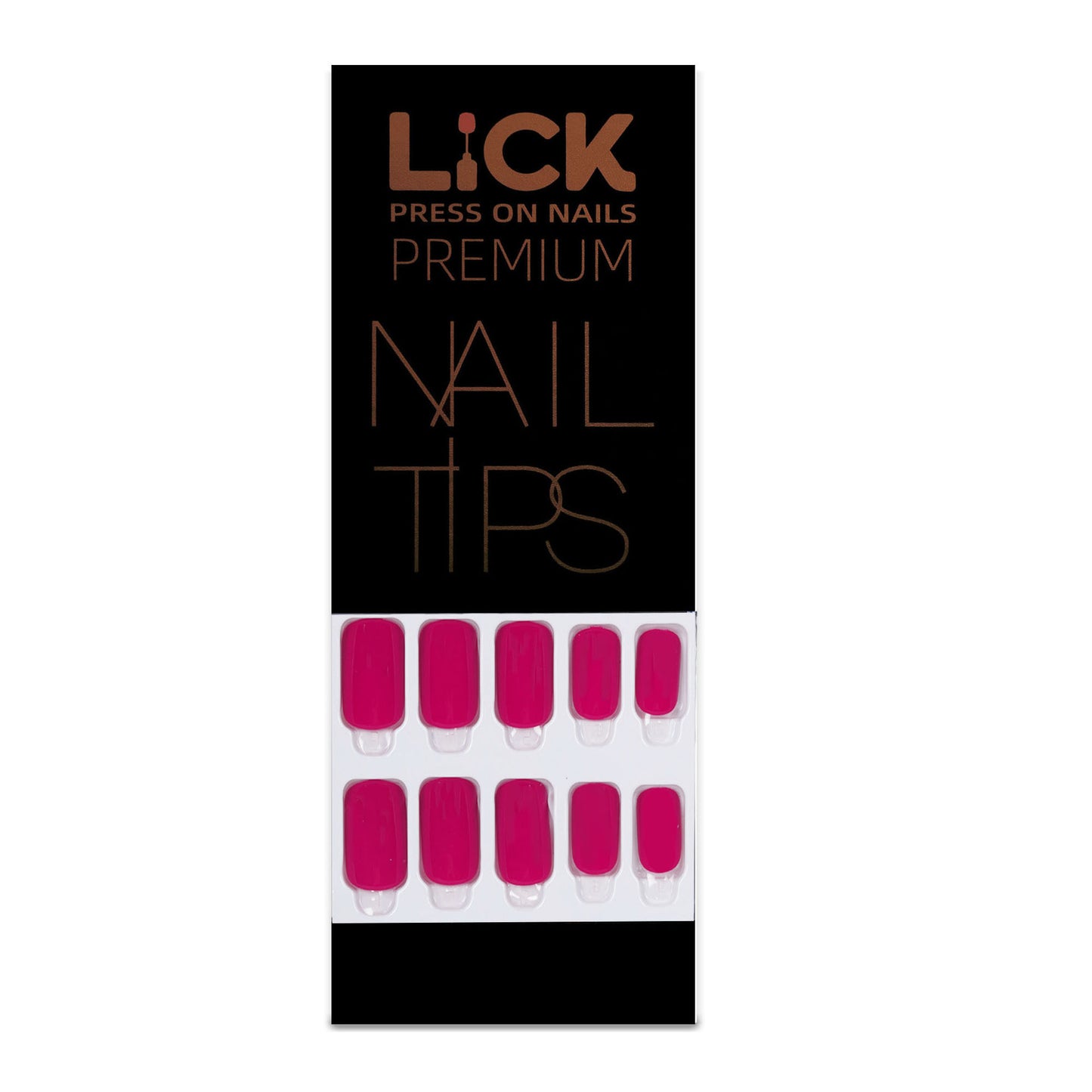 Lick Nail Deep Red