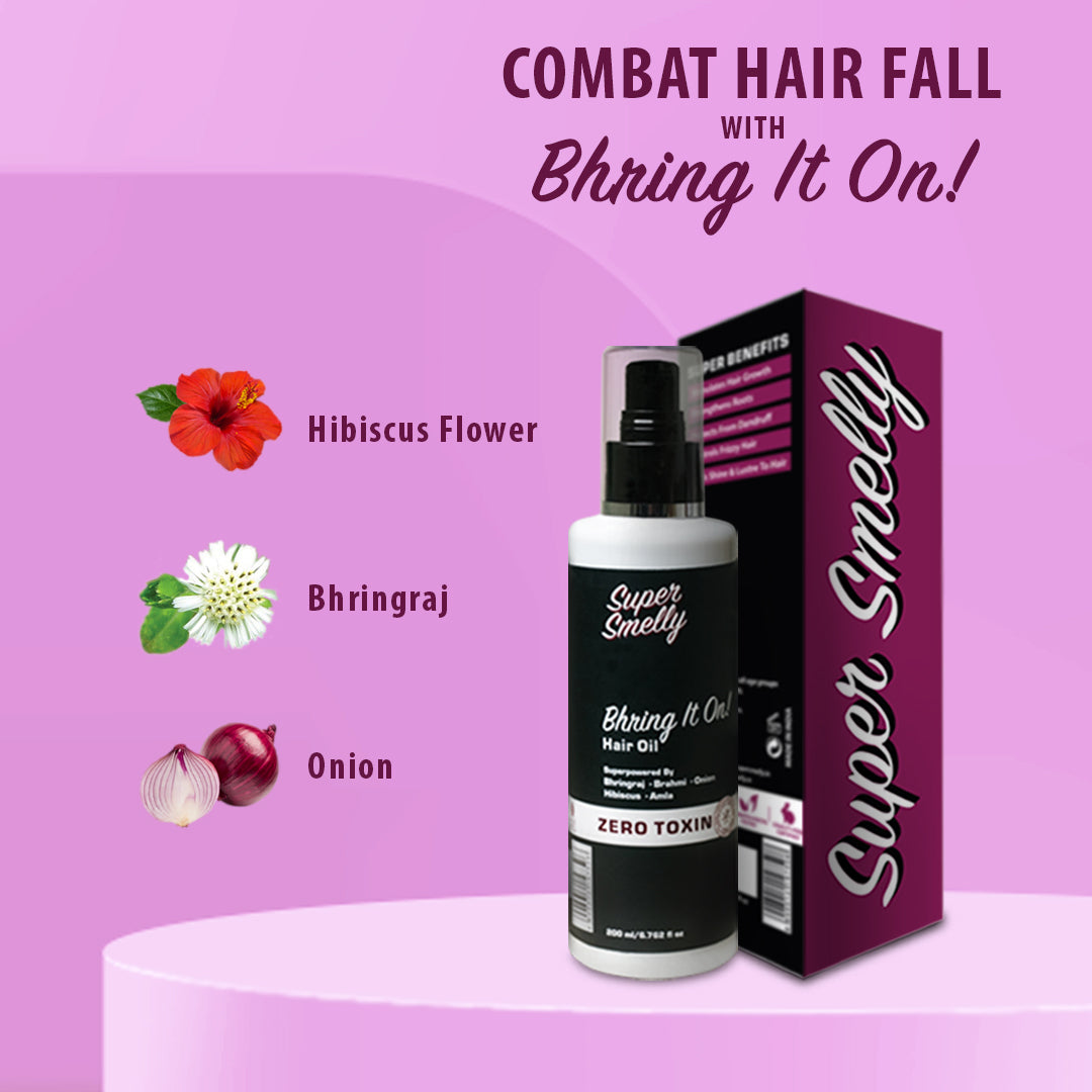Super Smelly Hair Oil