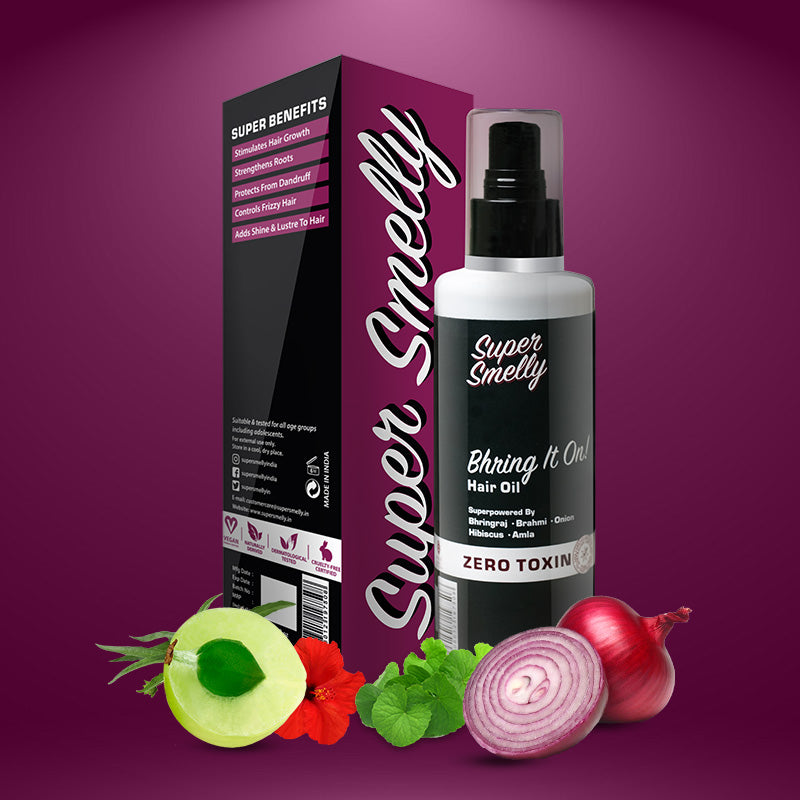 Super Smelly Hair Oil