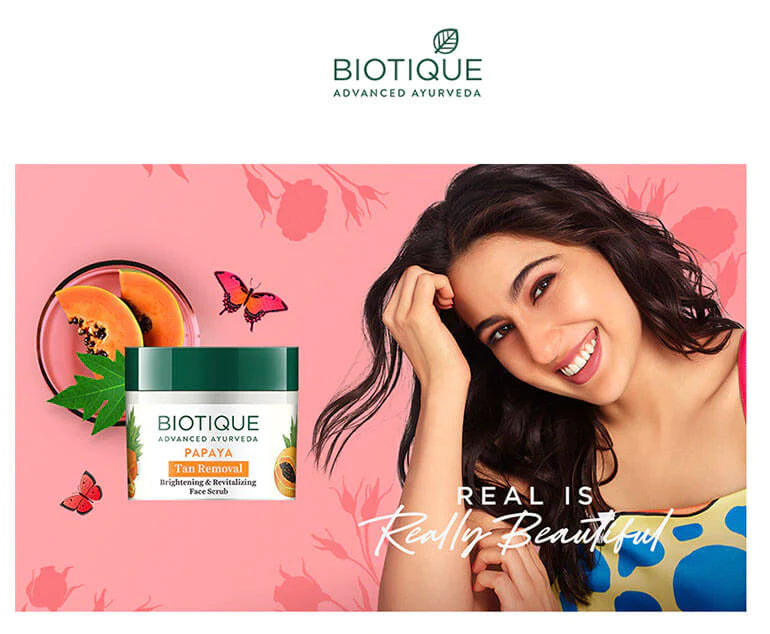 Papaya Tan Removal Brightening & Revitalizing Face Scrub