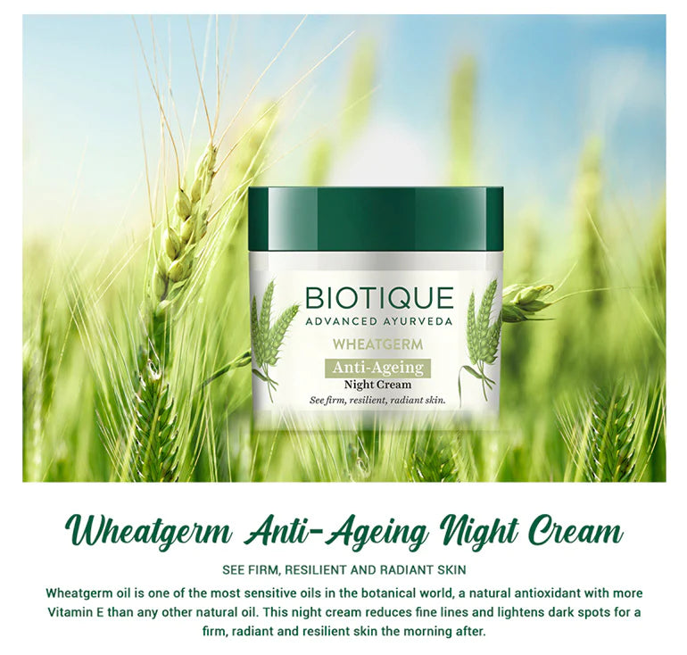 Wheatgerm Anti-Ageing Night Cream 50g