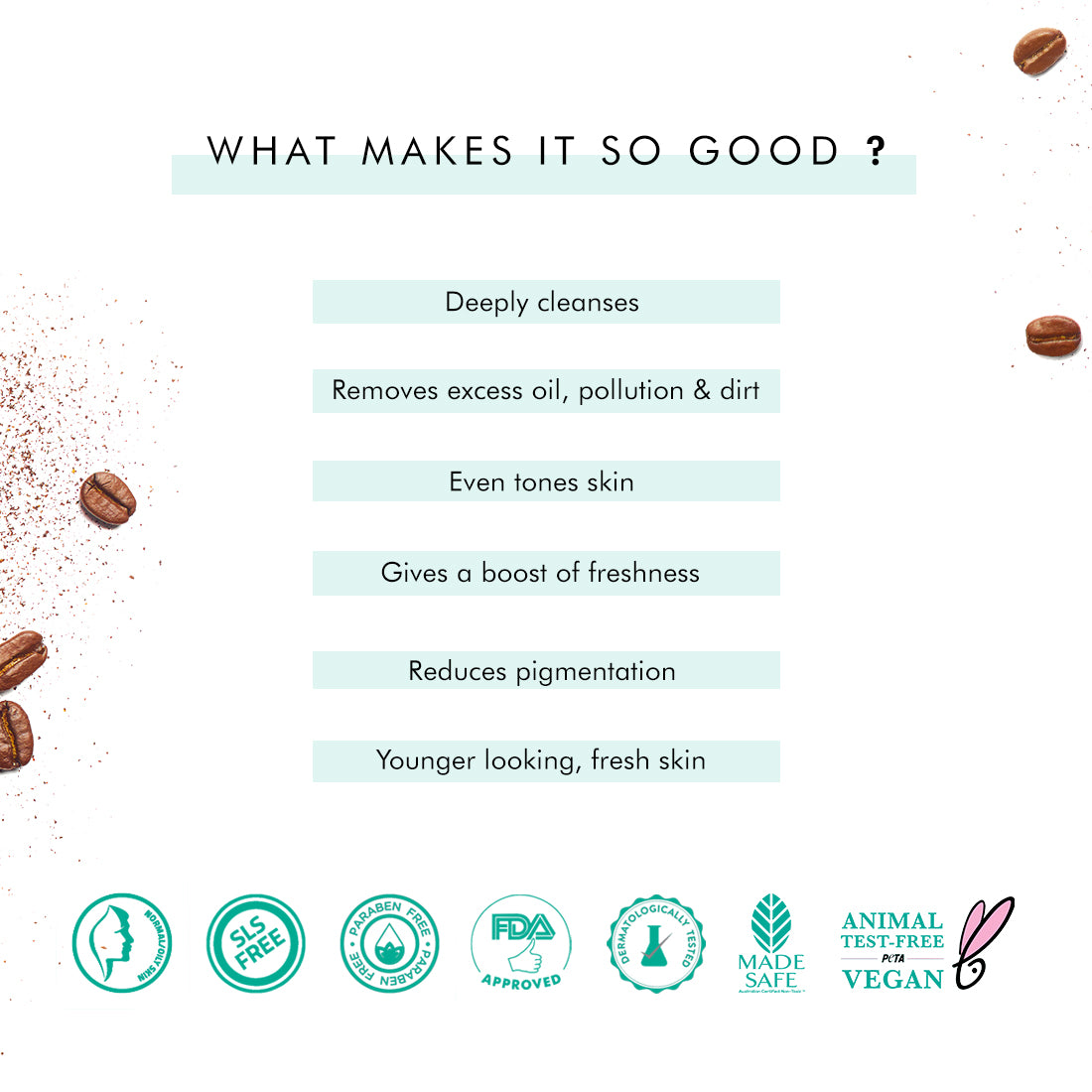 mCaffeine Coffee Face Wash
