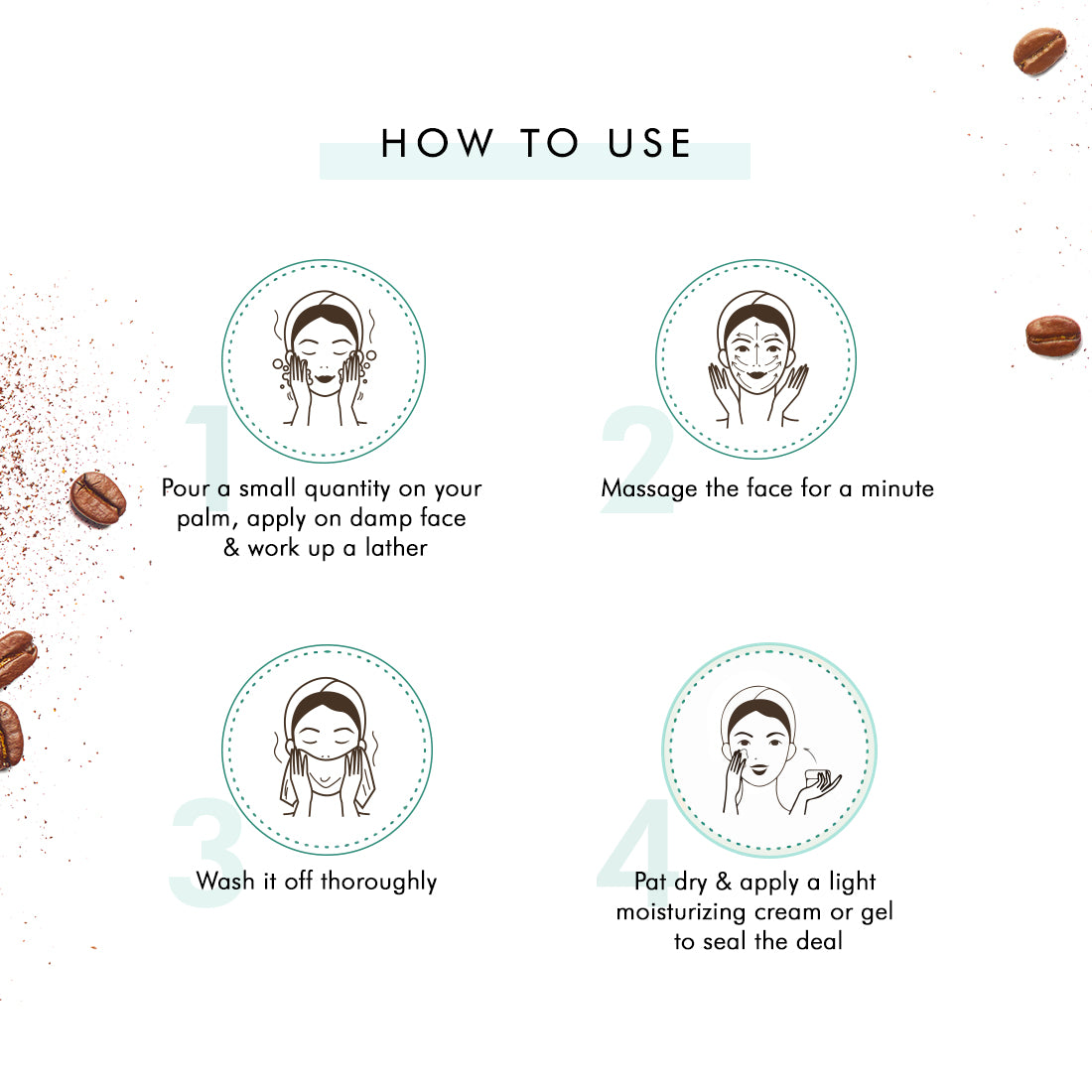 mCaffeine Coffee Face Wash