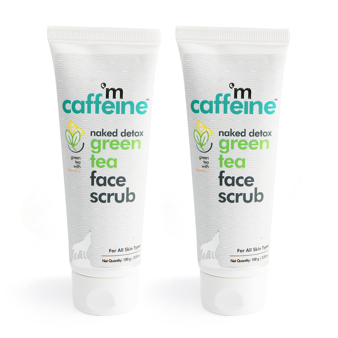 mCaffeine Green Tea Face Scrub