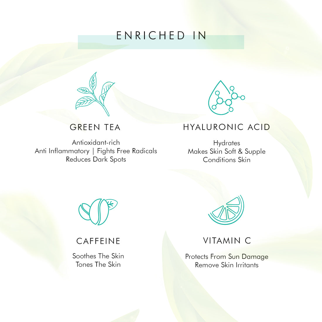 mCaffeine Green Tea Face Serum