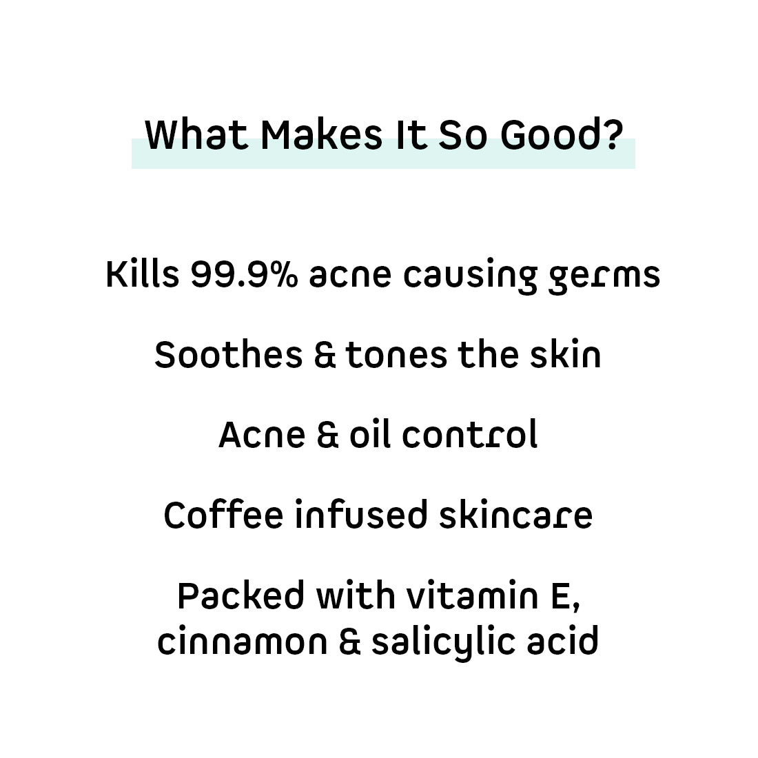 mCaffeine acne kit
