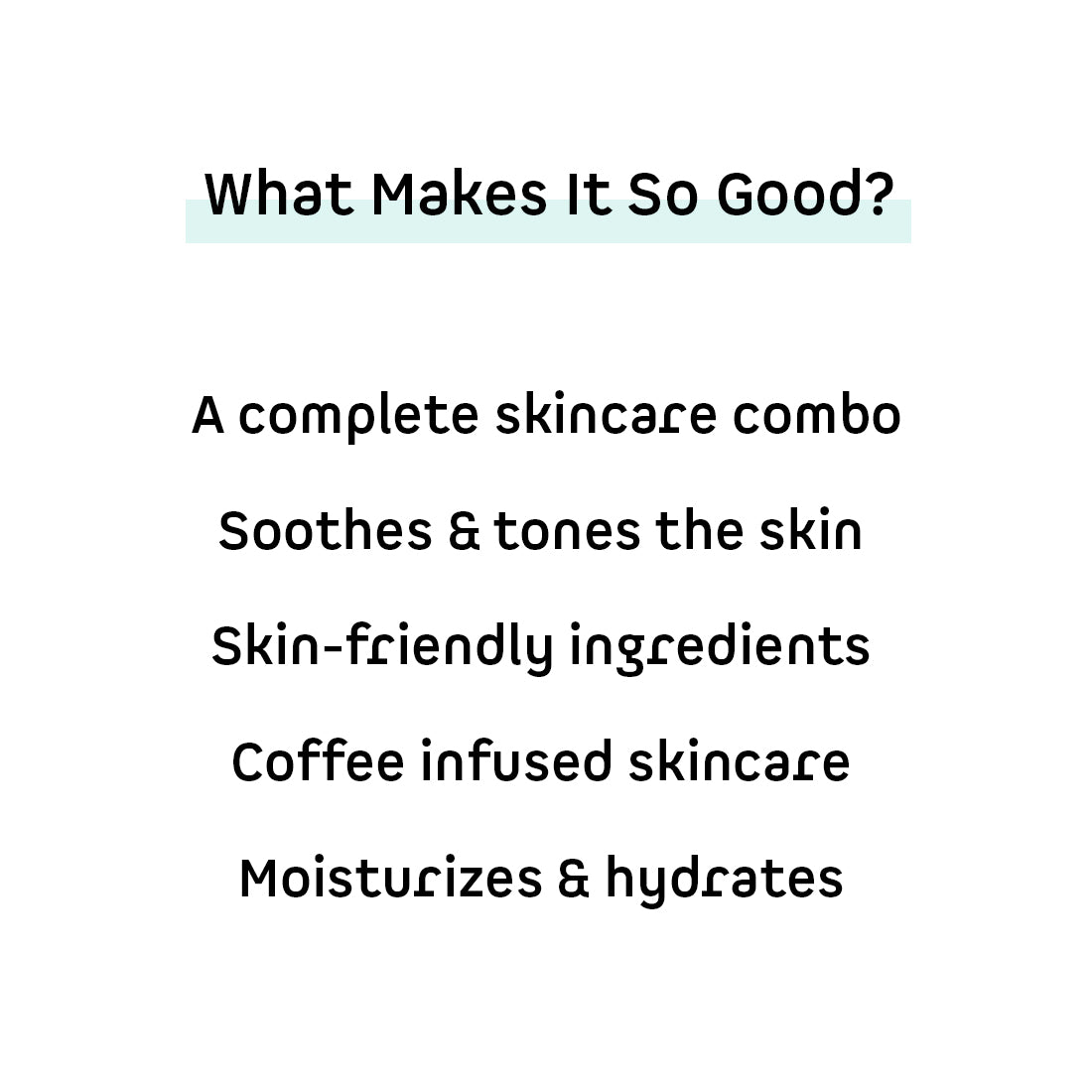 mCaffeine Moisturization Kit
