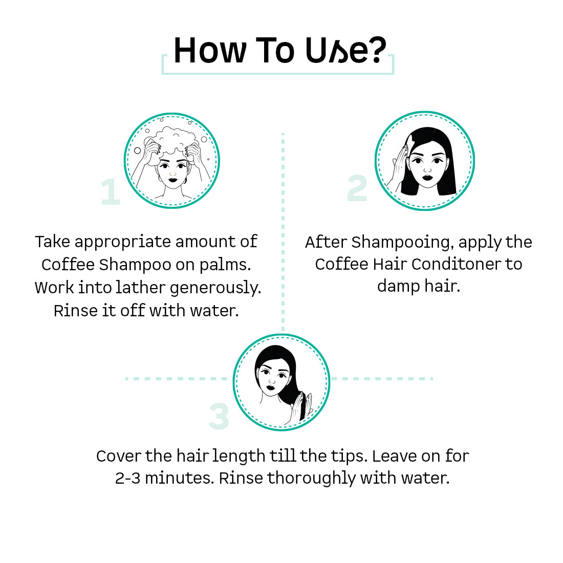 mCaffeine Shampoo Conditioner