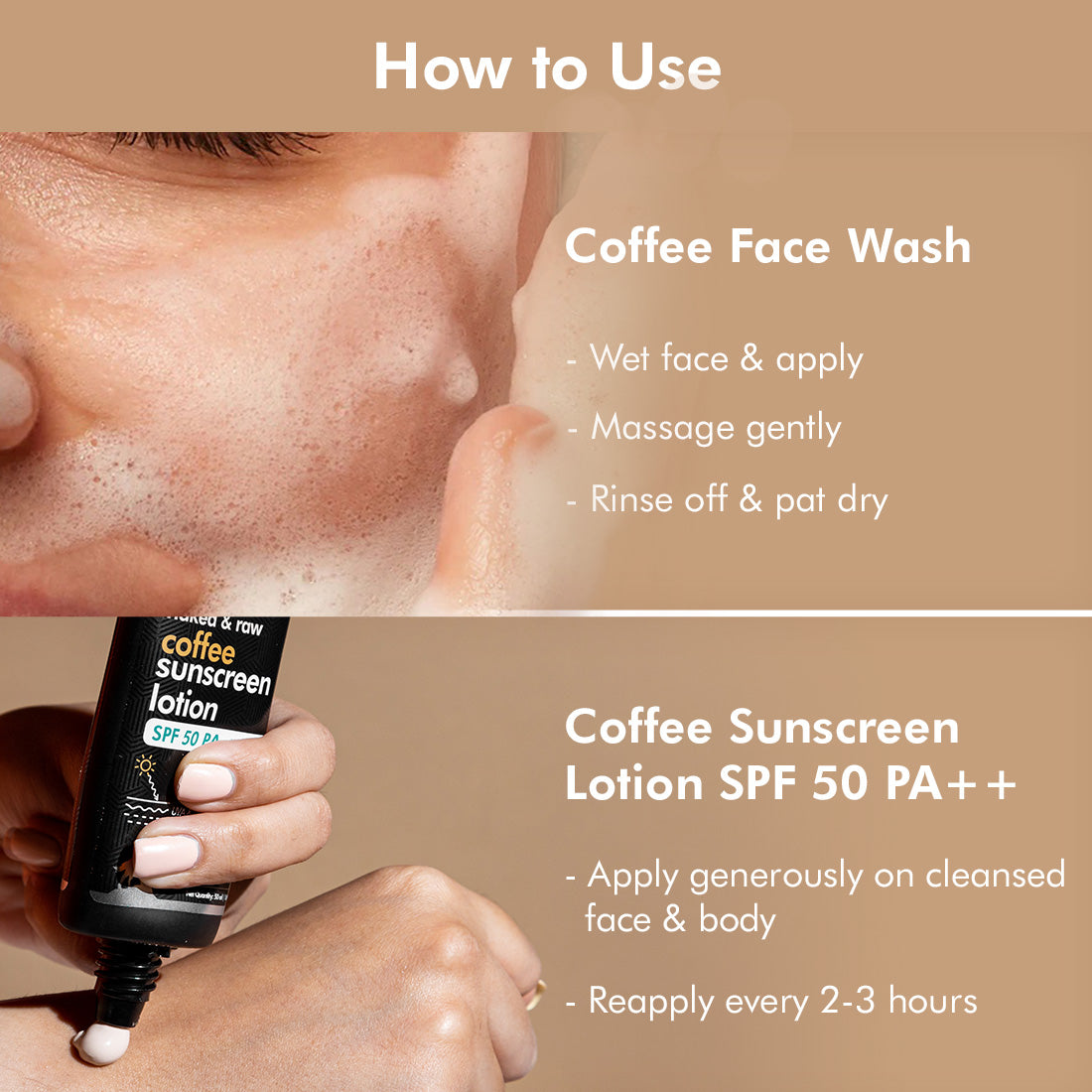 mCaffeine Daily Coffee Sun Protection SPF 50++ Duo