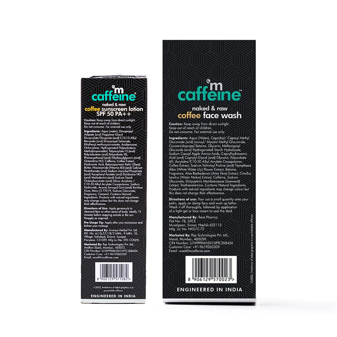 mCaffeine Daily Coffee Sun Protection SPF 50++ Duo