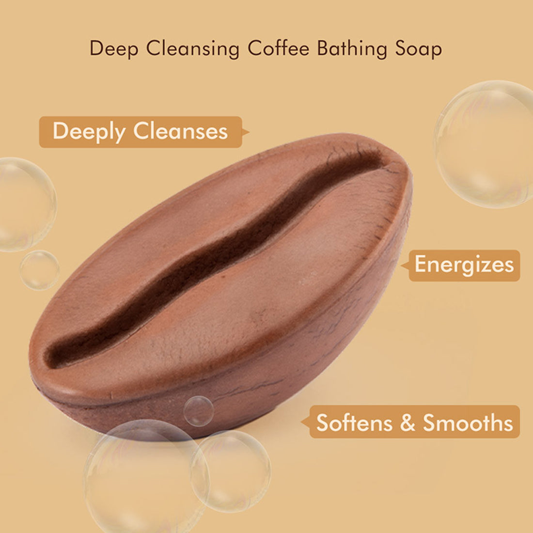 mCaffeine Assorted Coffee Bathing Soap Trio