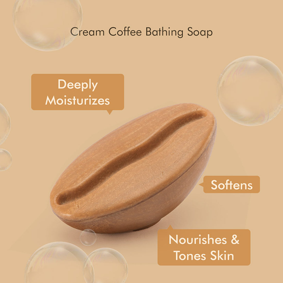 mCaffeine Assorted Coffee Bathing Soap Trio