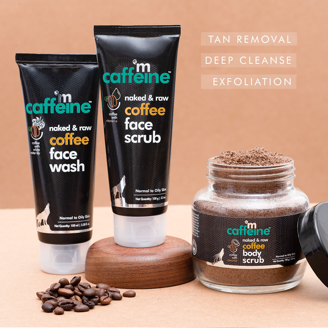 mCaffeine Coffee Skin Care Combo