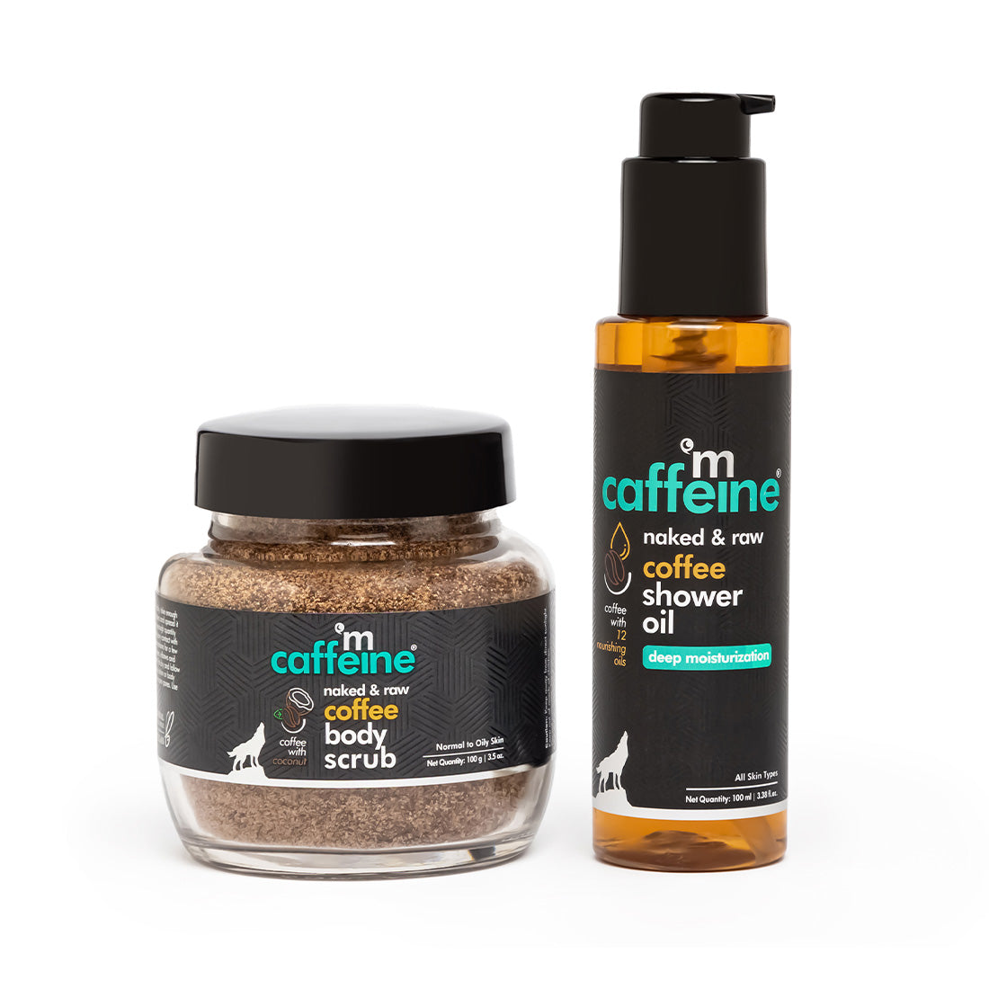 mCaffeine Detan & Deep Hydrating Shower Combo