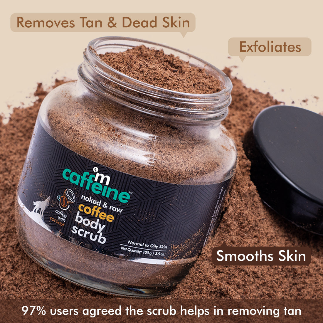 mCaffeine Detan & Deep Hydrating Shower Combo