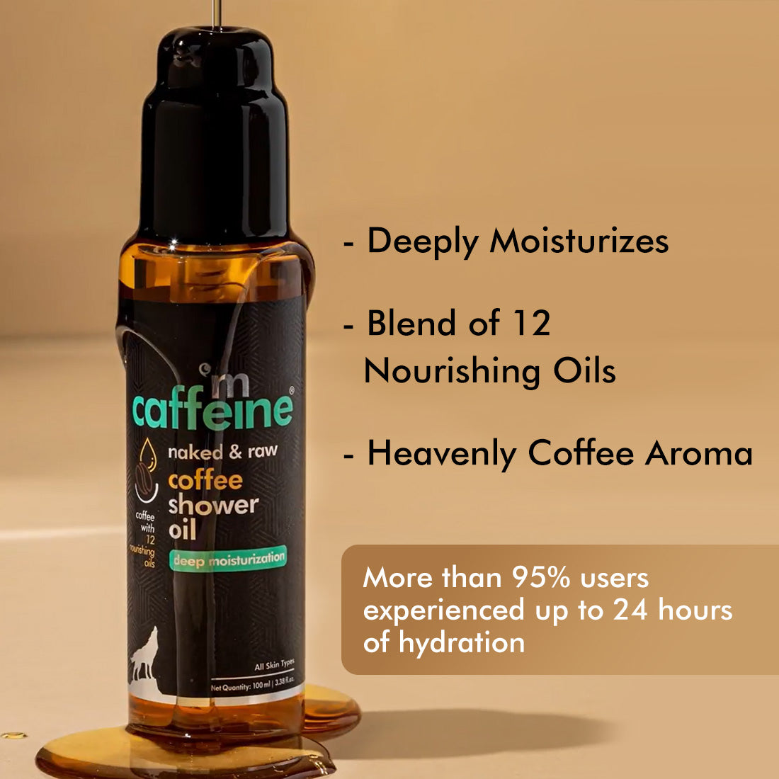 mCaffeine Detan & Deep Hydrating Shower Combo