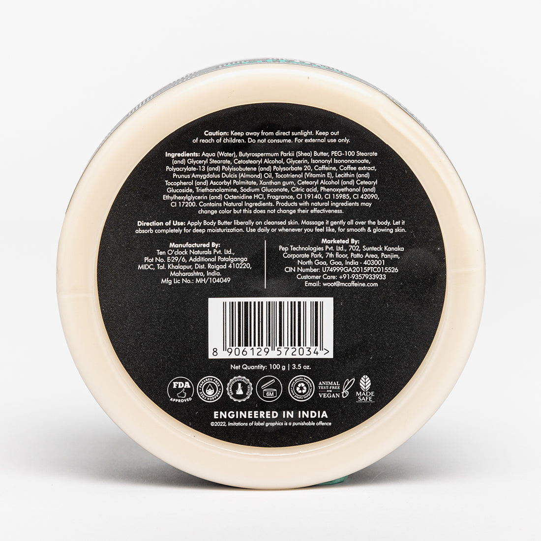 mCaffeine Coffee & Almonds Scrub-Moisturize Duo