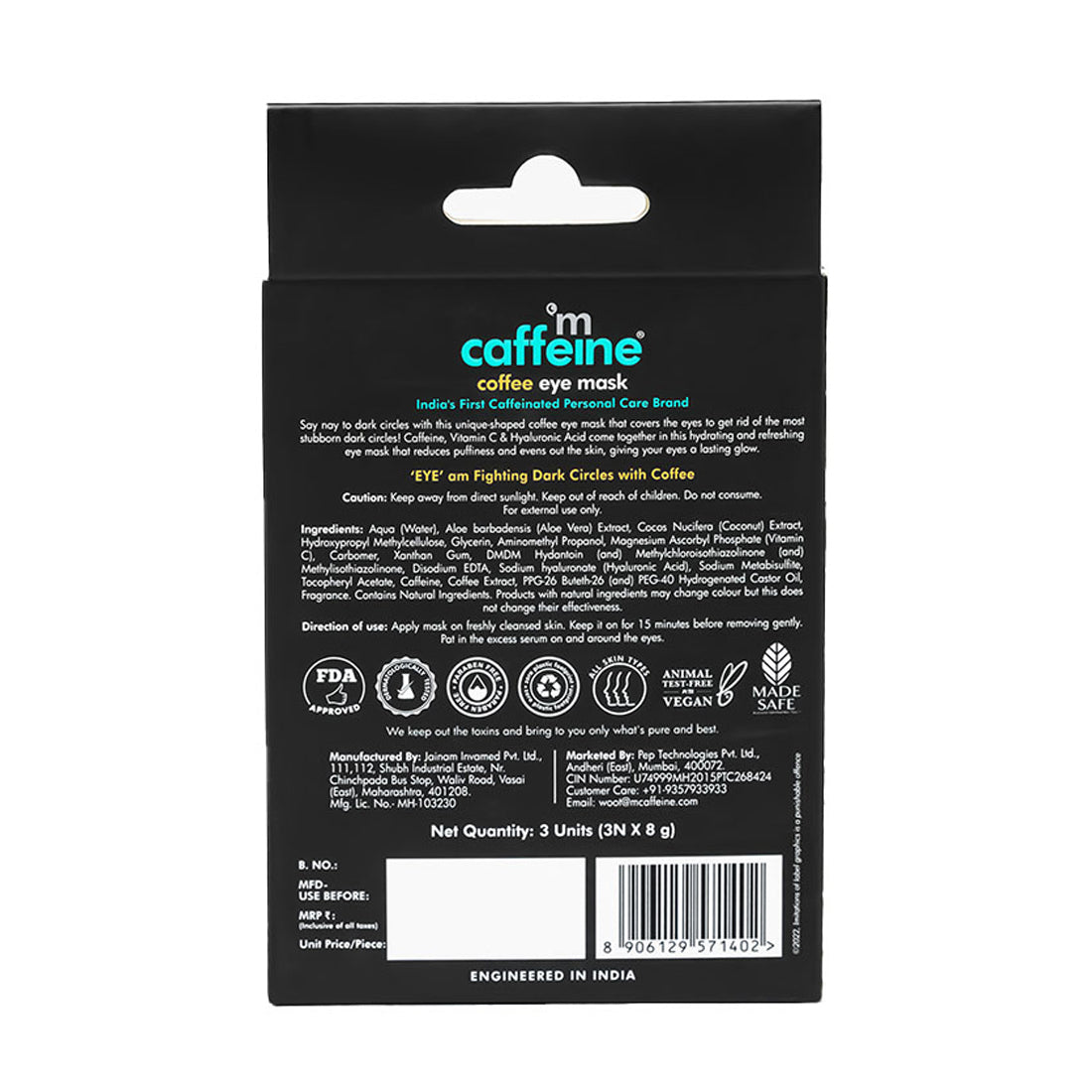 mCaffeine Complete Eye Care Combo