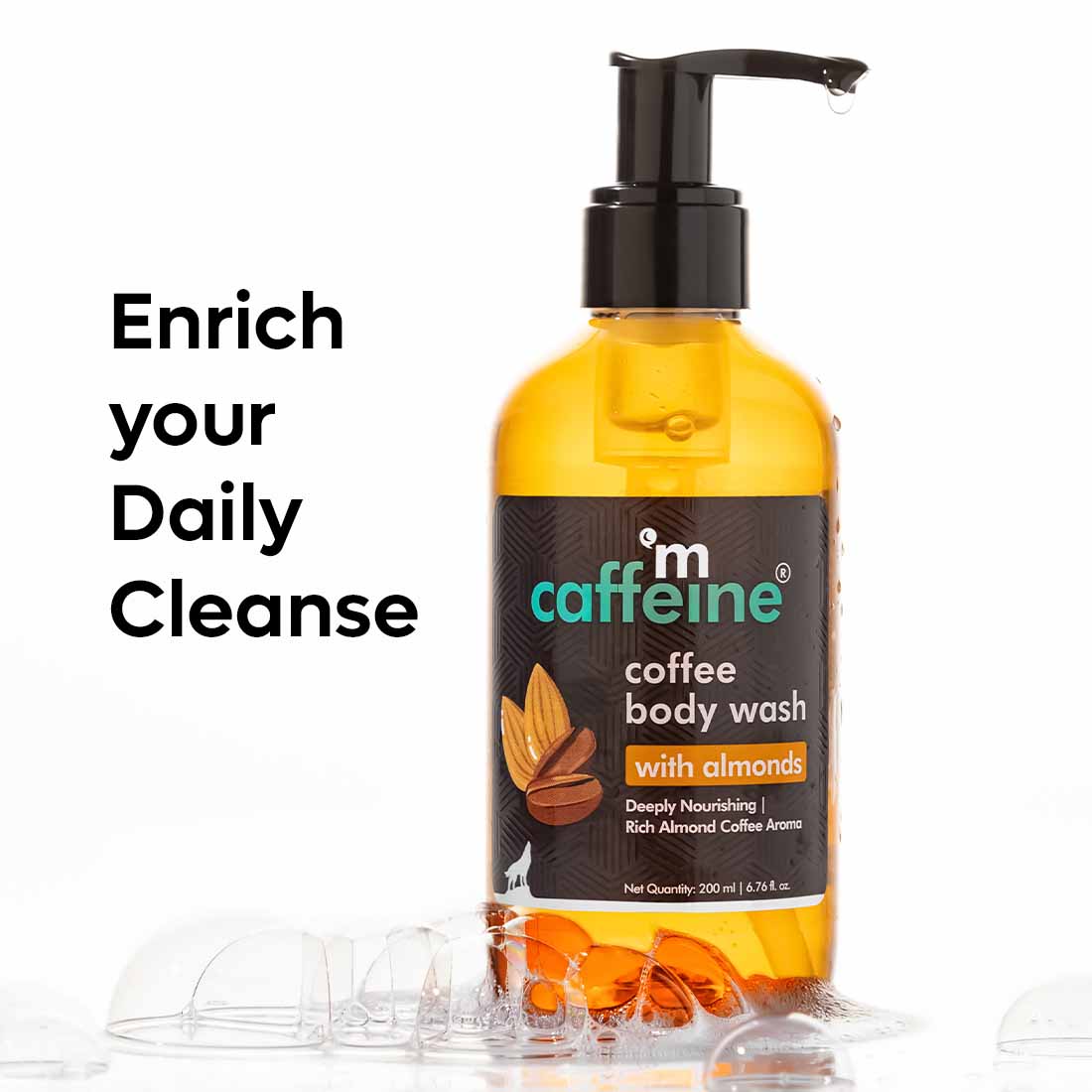 mCaffeine Deep body cleansing trio- Coffee & Almonds