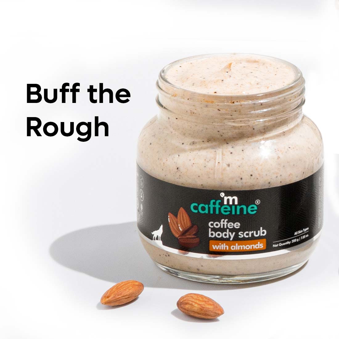 mCaffeine Deep body cleansing trio- Coffee & Almonds