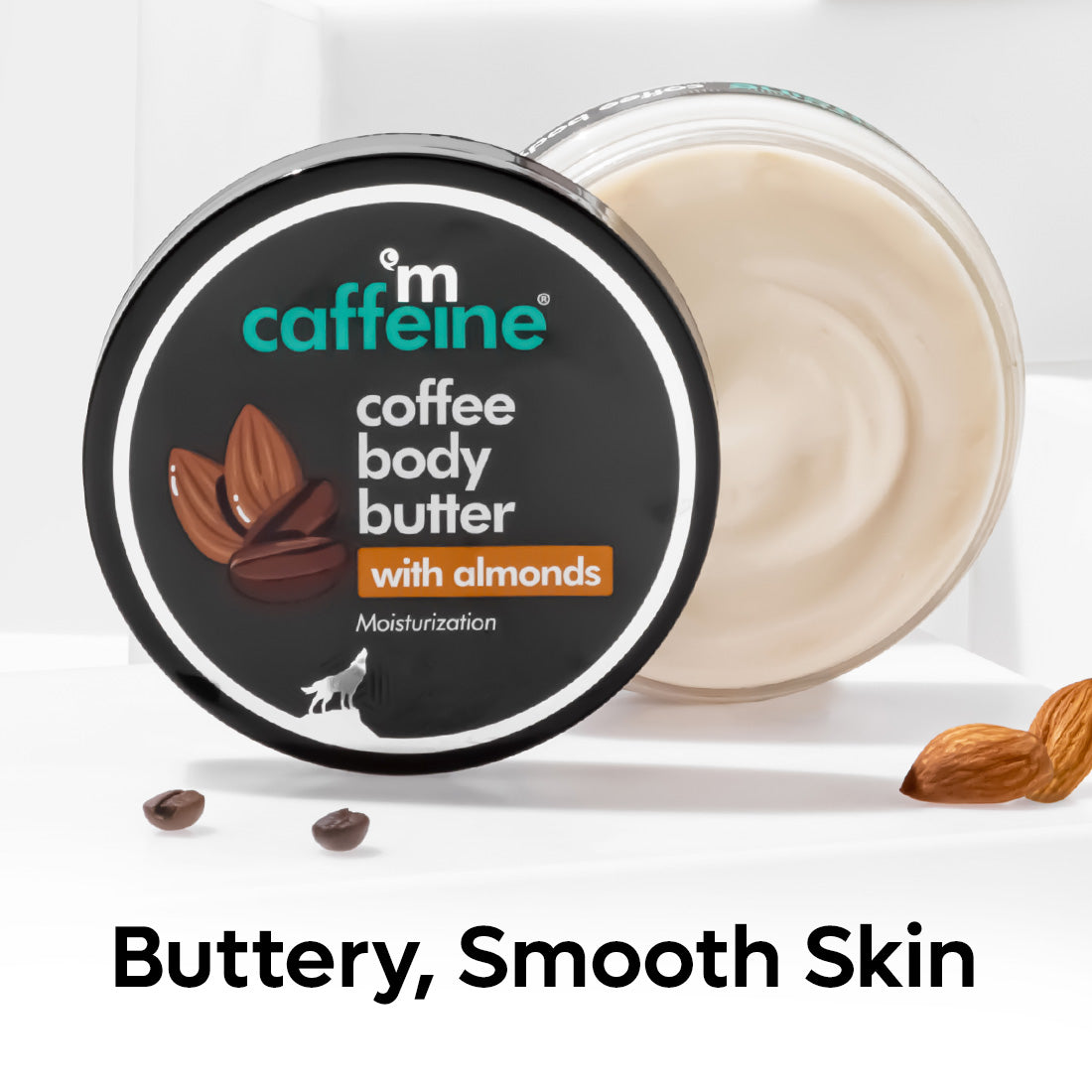 mCaffeine Deep body cleansing trio- Coffee & Almonds