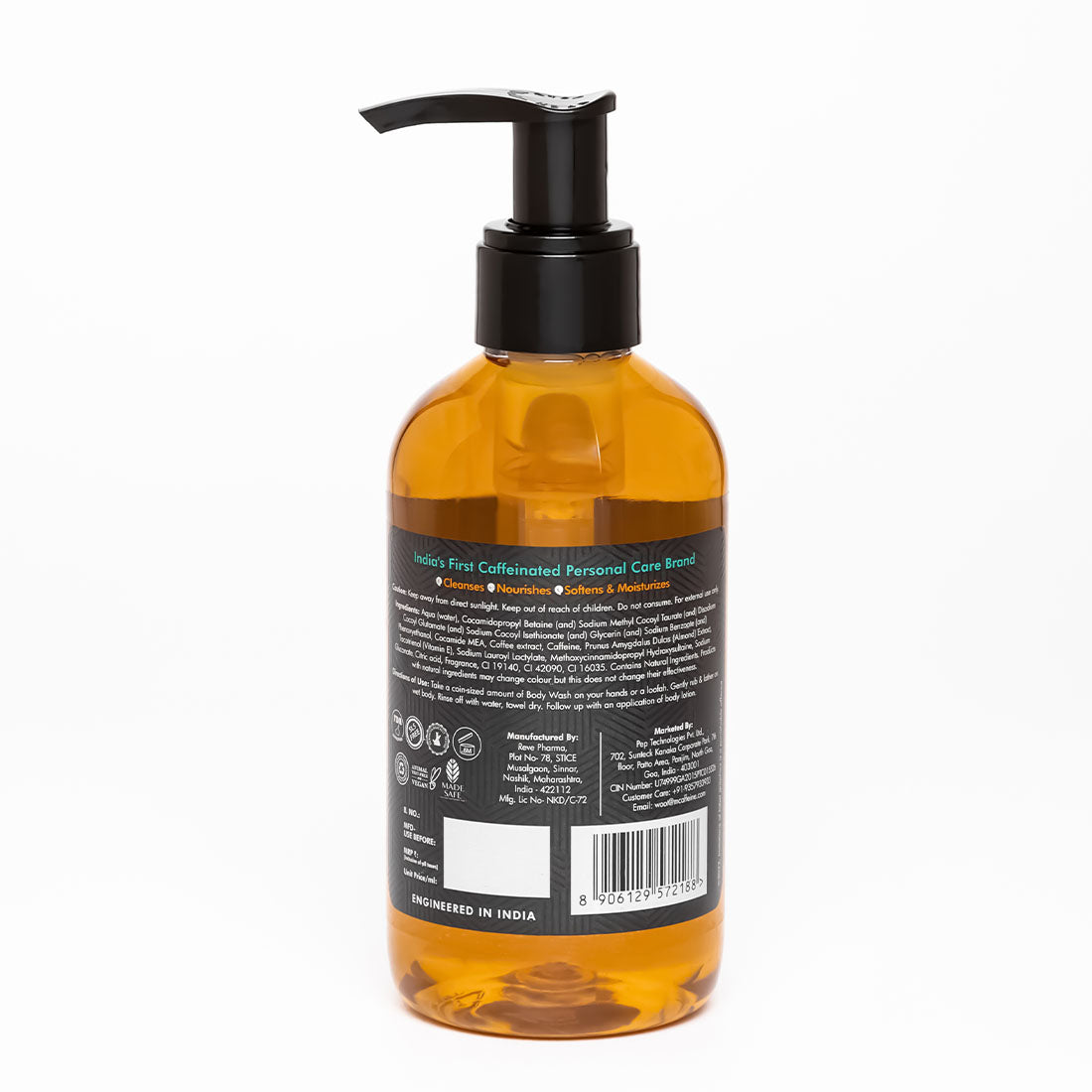 mCaffeine Deep body cleansing trio- Coffee & Almonds