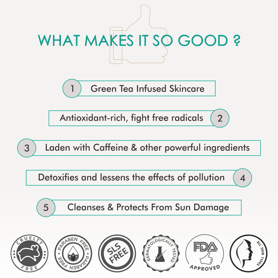 mCaffeine Green Tea Detox Kit