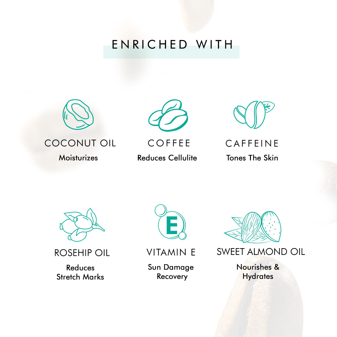 mCaffeine Scrub and Oil