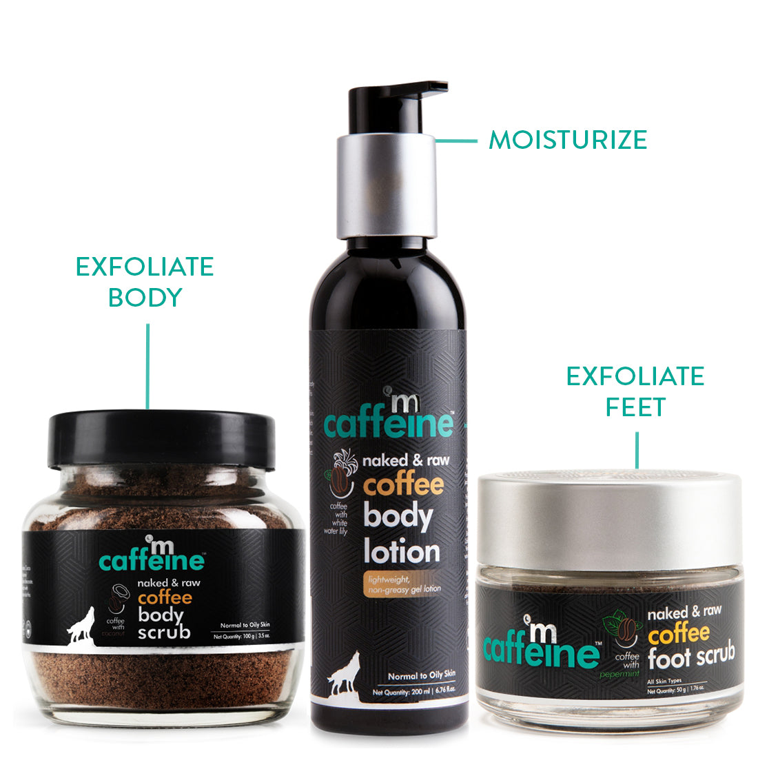 mCaffeine Bathe-in Coffee Kit