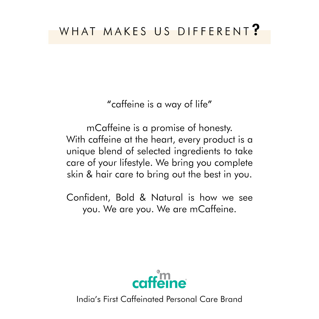 mCaffeine Body Lotions
