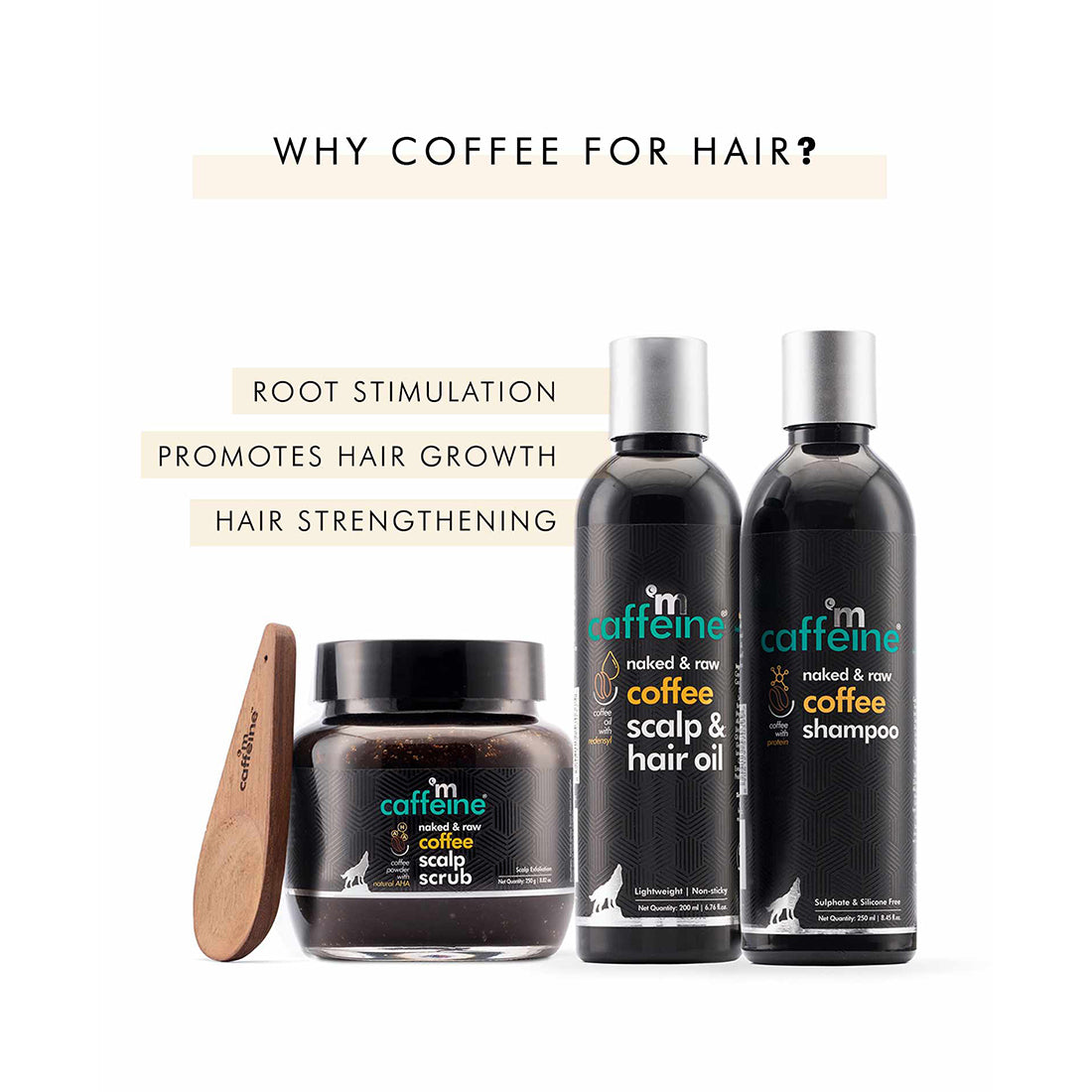 mCaffeine Hair Fall Control Kit