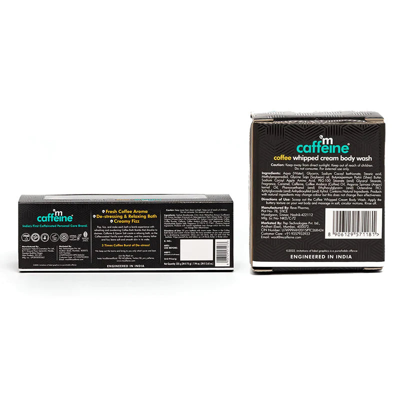 mCaffeine Renew & Refresh Complete Coffee Body Care Set
