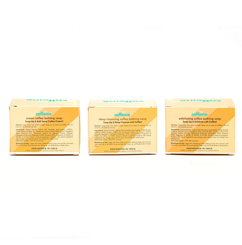 mCaffeine Renew & Refresh Complete Coffee Body Care Set