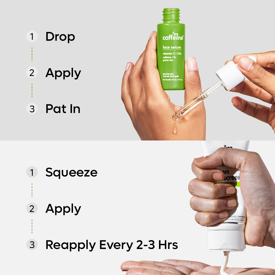 mCaffeine Green Tea Glow & Protect Essentials
