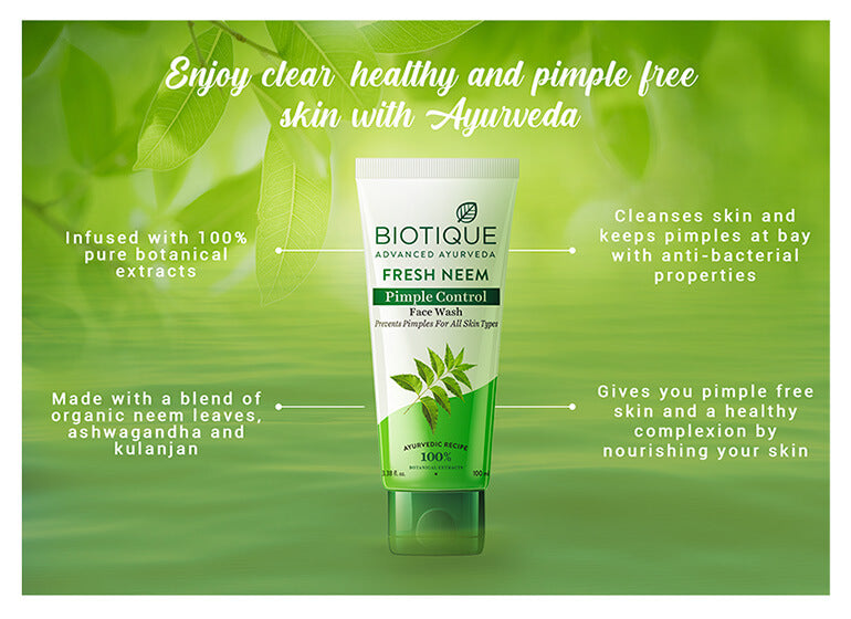 FRESH NEEM PIMPLE CONTROL FACE WASH