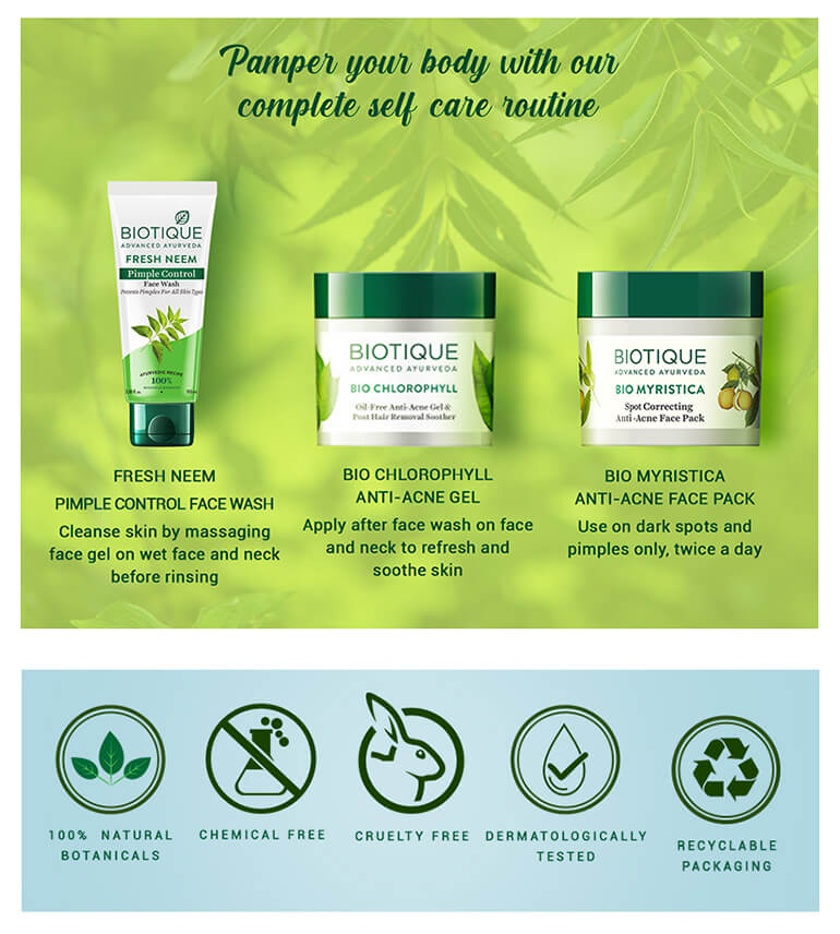 FRESH NEEM PIMPLE CONTROL FACE WASH