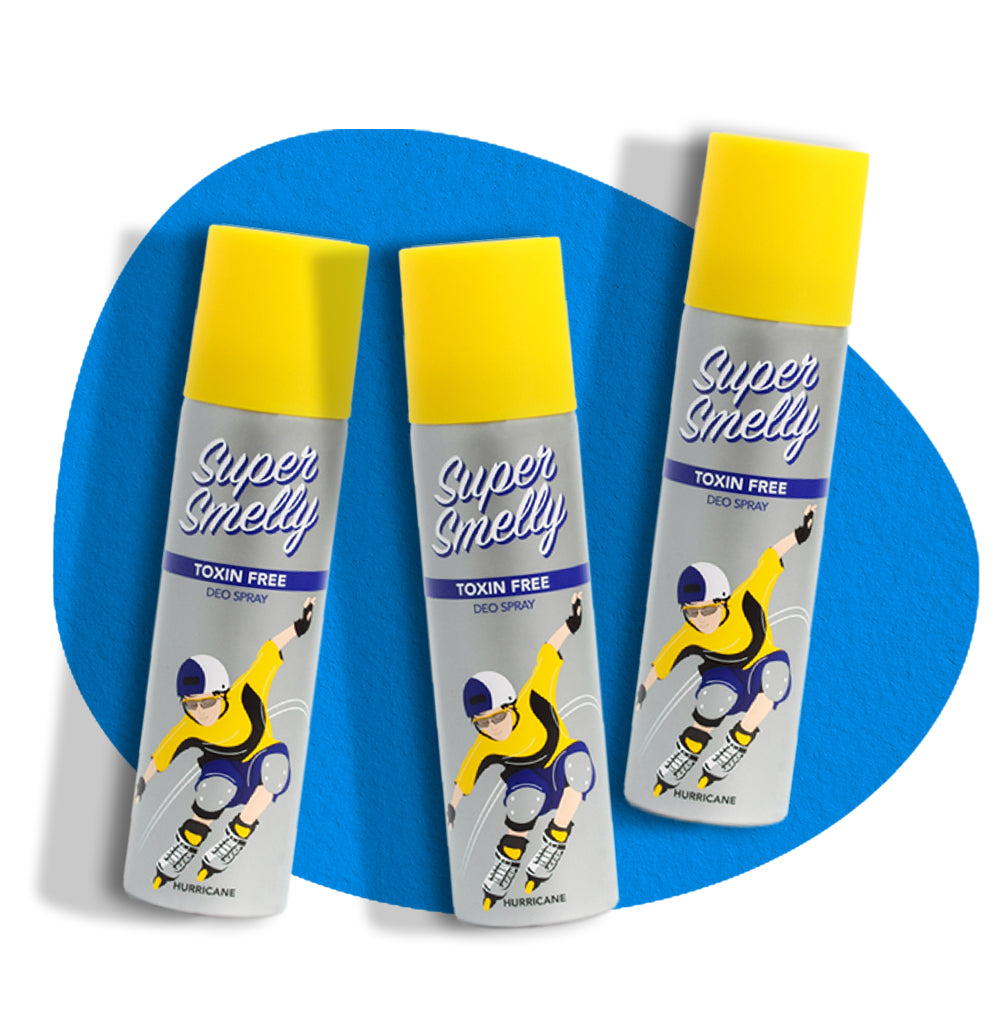 Hurricane Natural Deodorant Body Spray