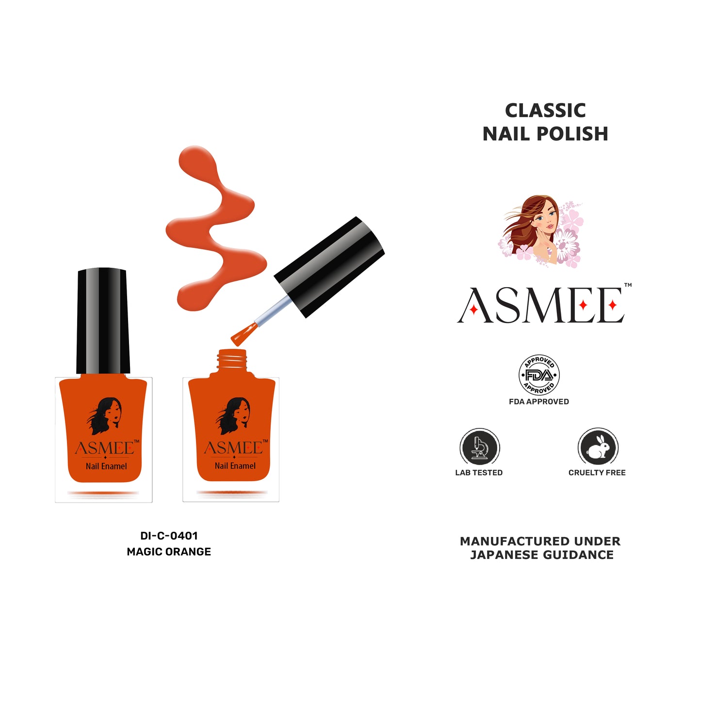 Orange Nail Polish