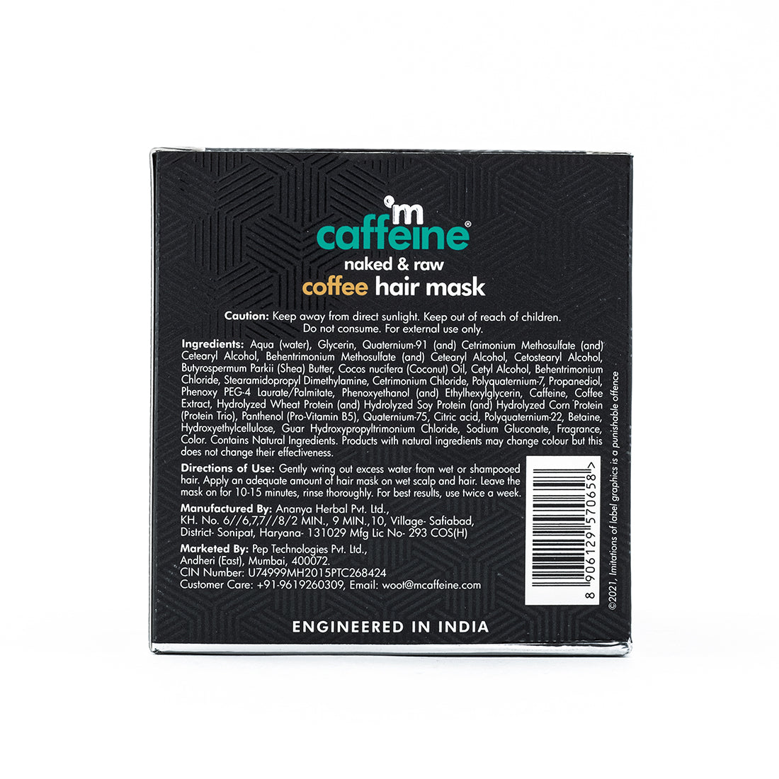 mCaffeine Hair Mask