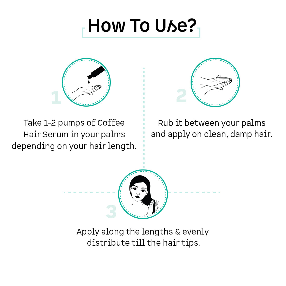mCaffeine Coffee Hair Serum