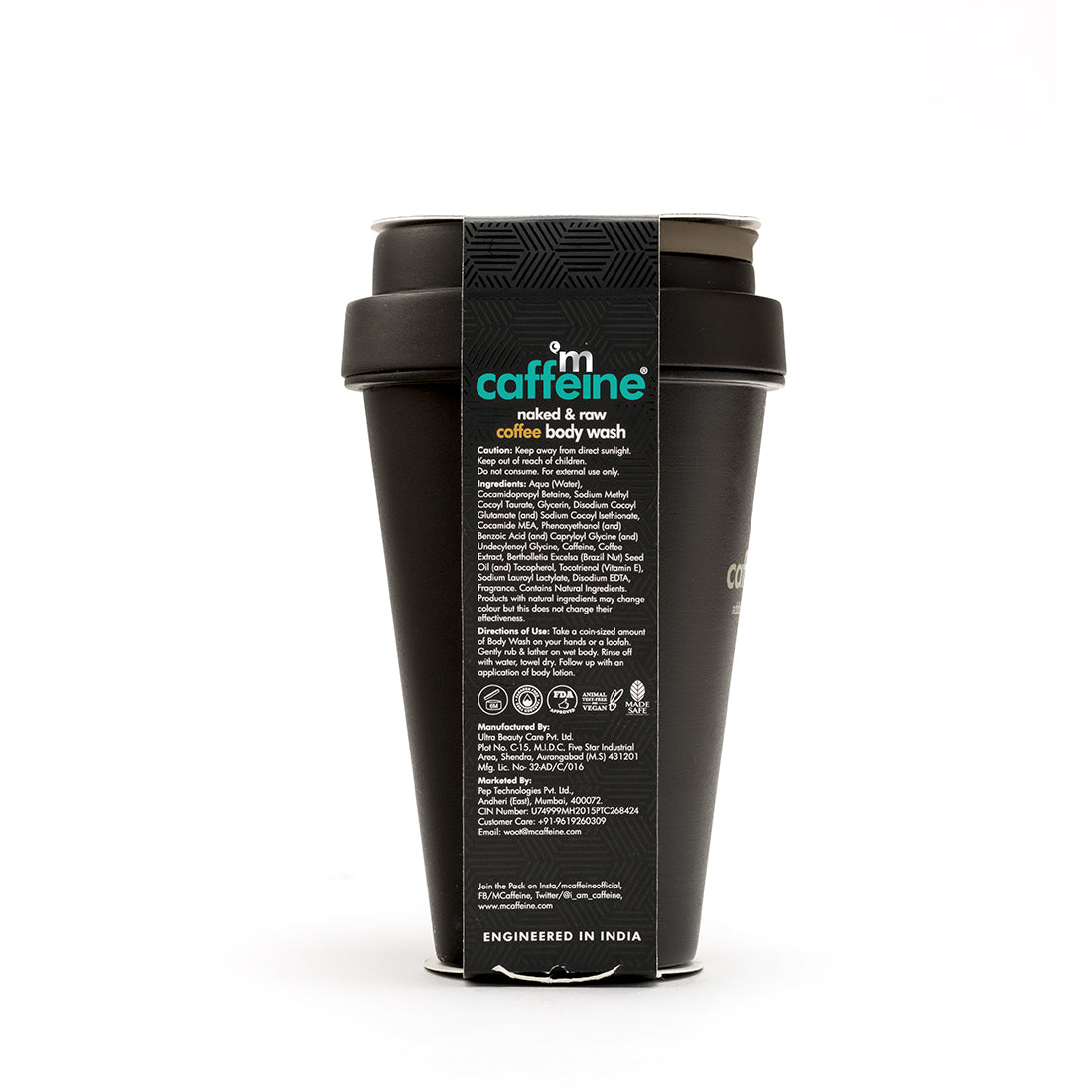mCaffeine Coffee Body Wash