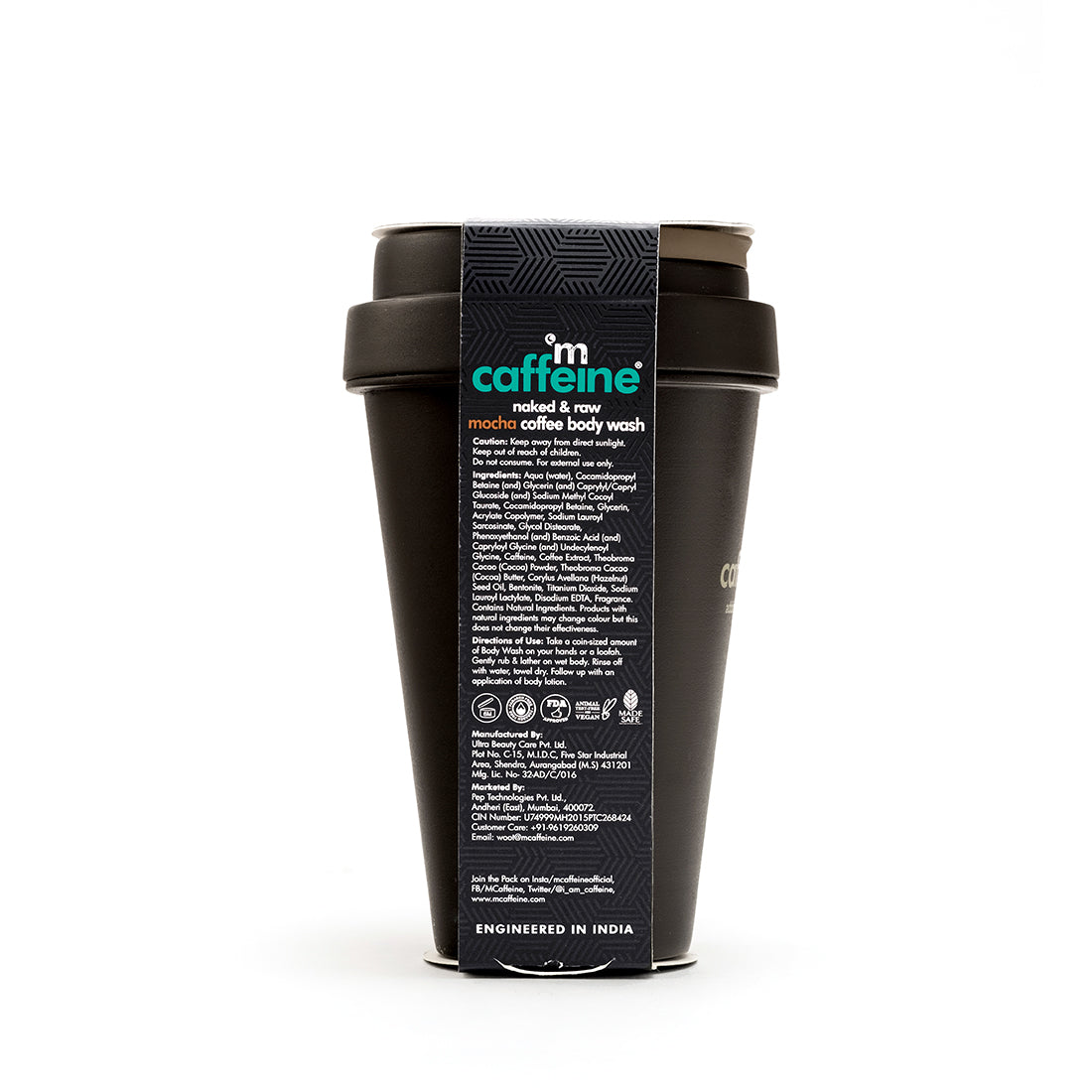 mCaffeine Mocha Body Wash