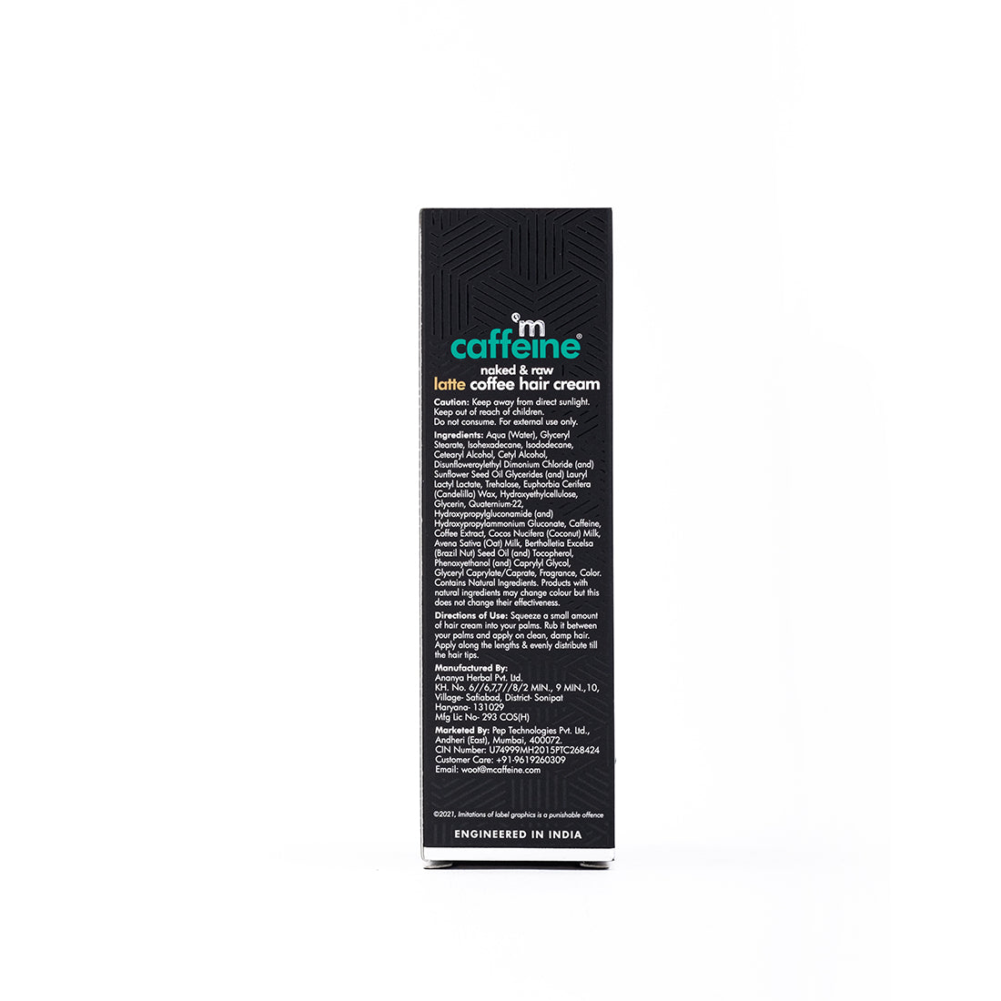 mCaffeine Hair Cream