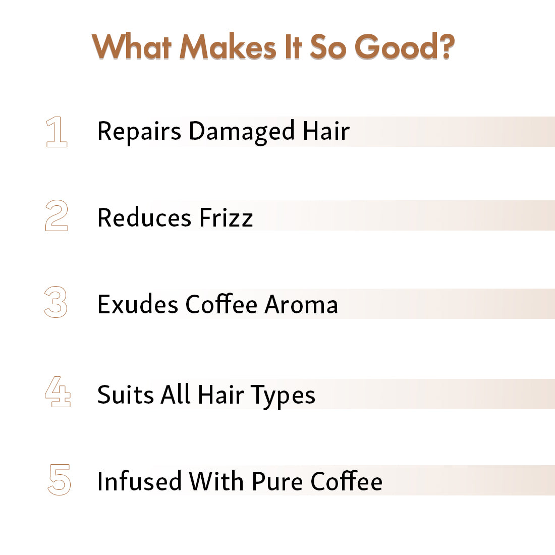 mCaffeine Latte Coffee Shampoo