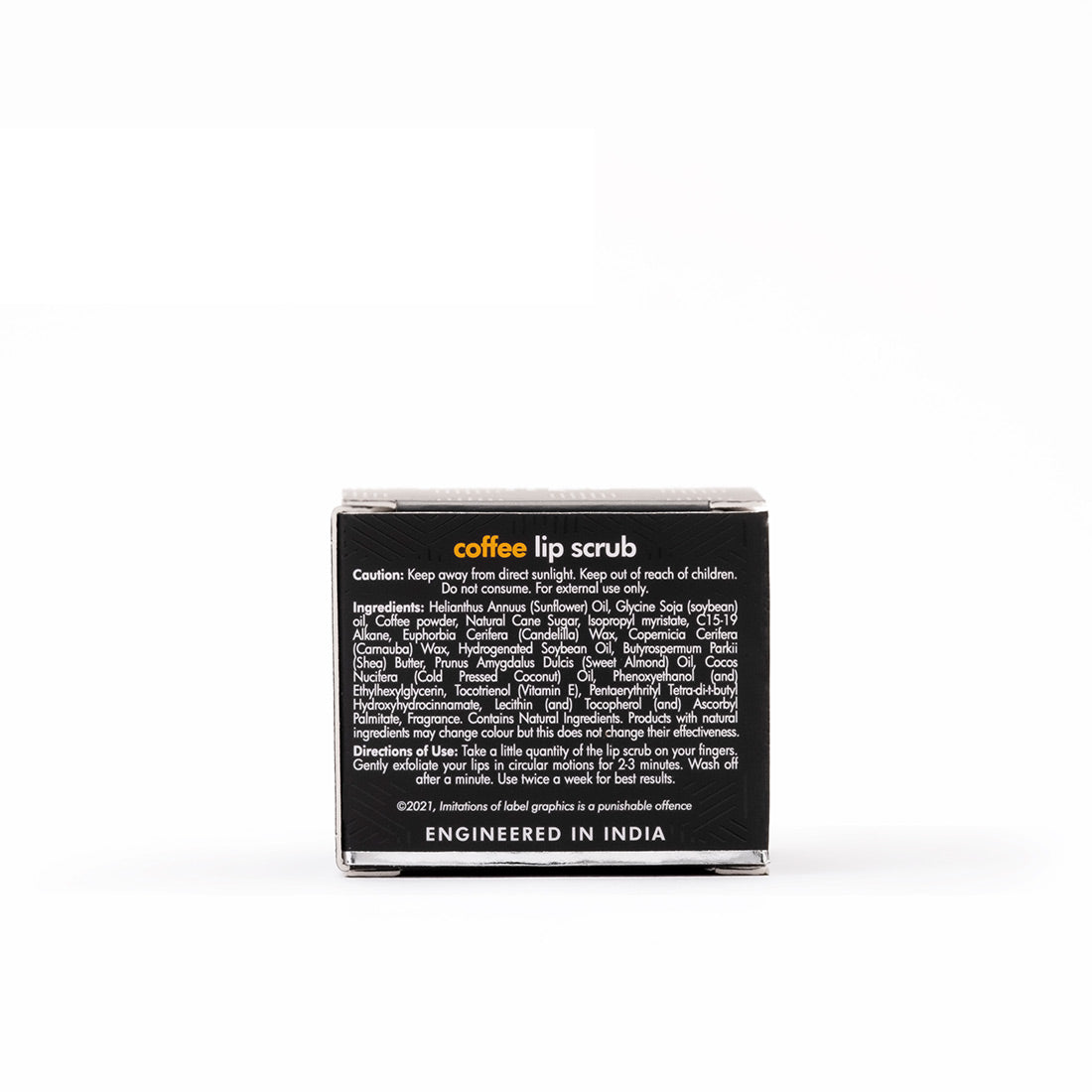 mCaffeine Lip Scrub